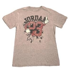 Jordan 23 T Shirt Gray And Red Mens Size Medium